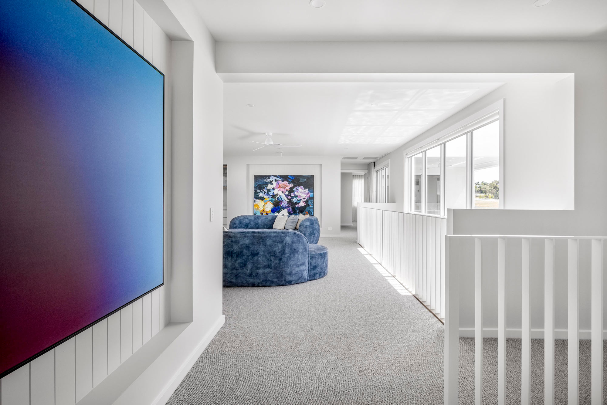 <p>Upstairs living</p>