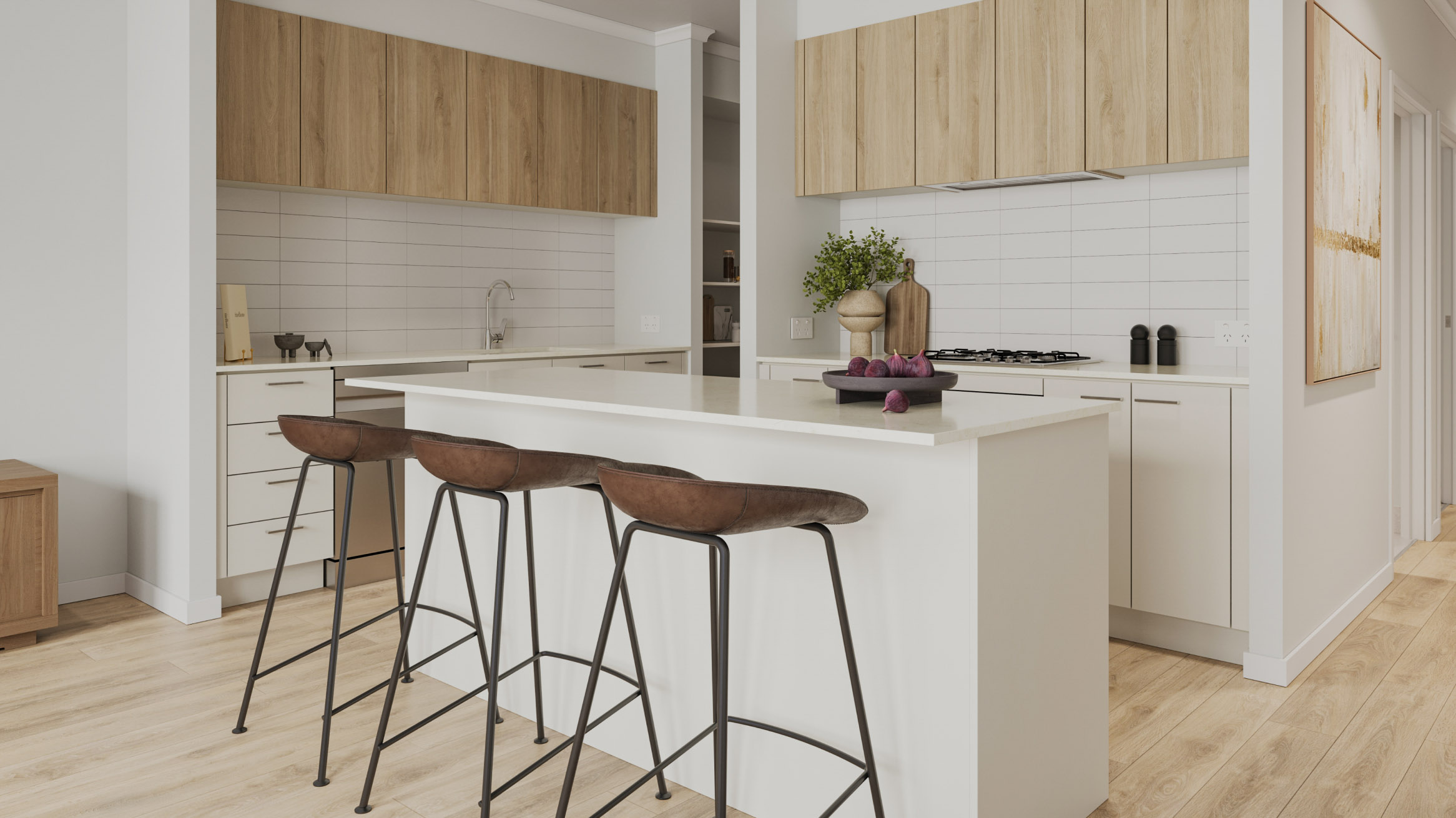 <p>Kitchen - side (light)</p>